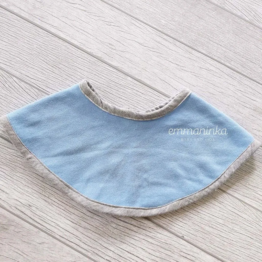 Round Bibs - Blue