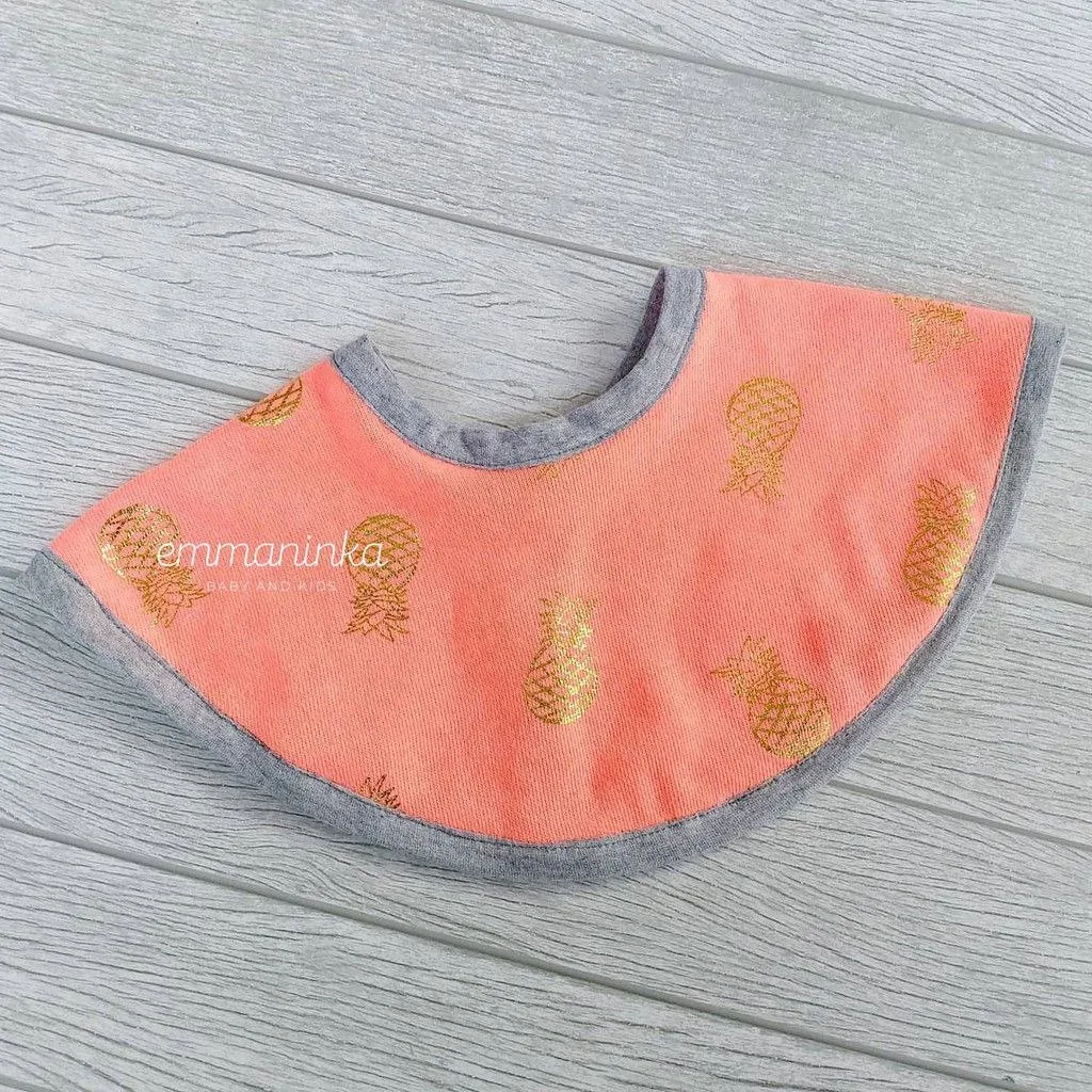 Round Bibs - Pineapple