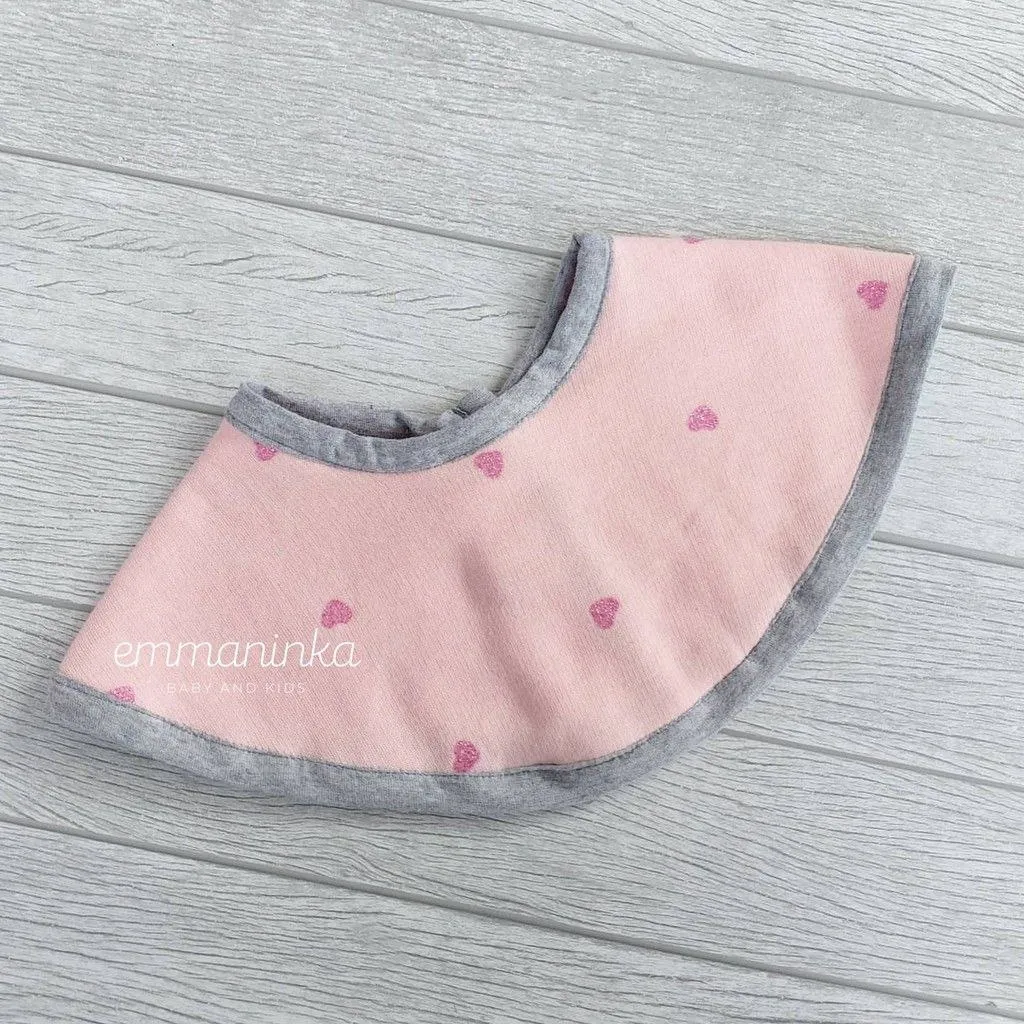 Round Bibs - Pink Love