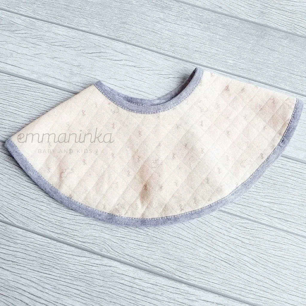 Round Bibs - Pita Soft Pink