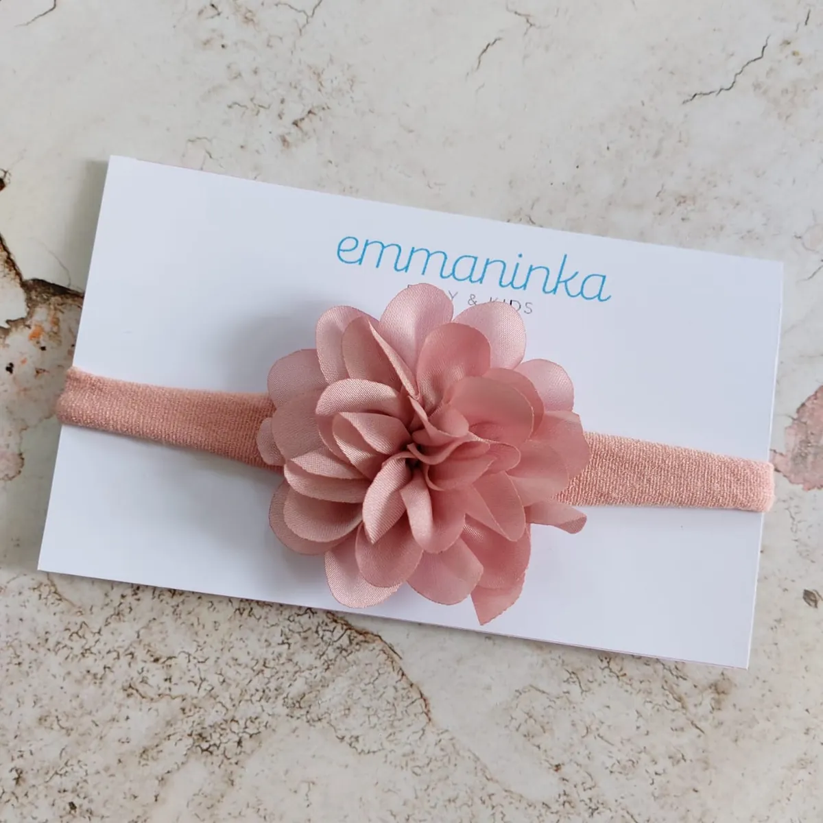 Headband Flower Pink