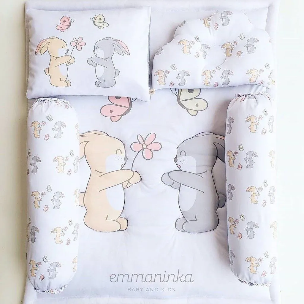 Bedcover Set Twin Bunnies