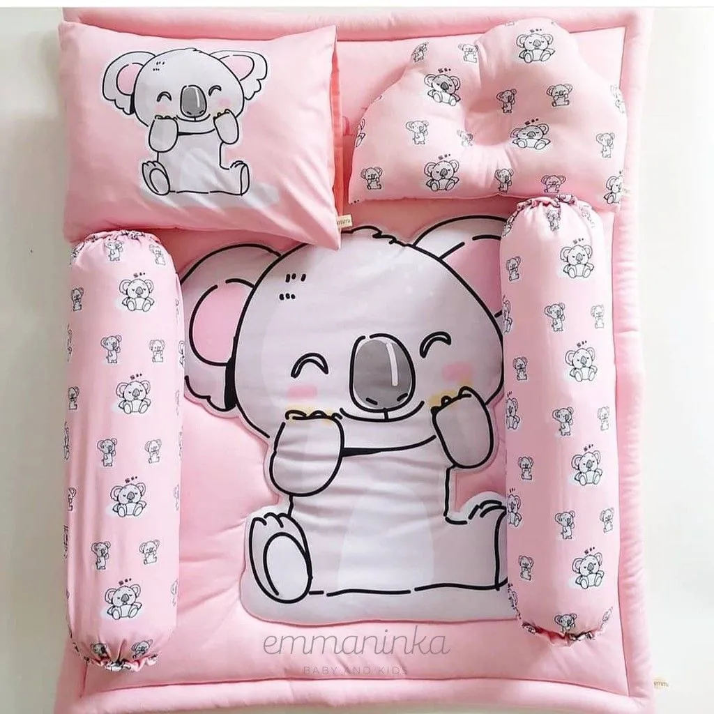 Bedcover Set Koala Pink
