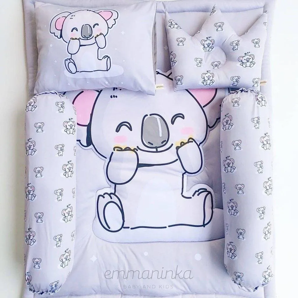 Bedcover Set Koala Grey