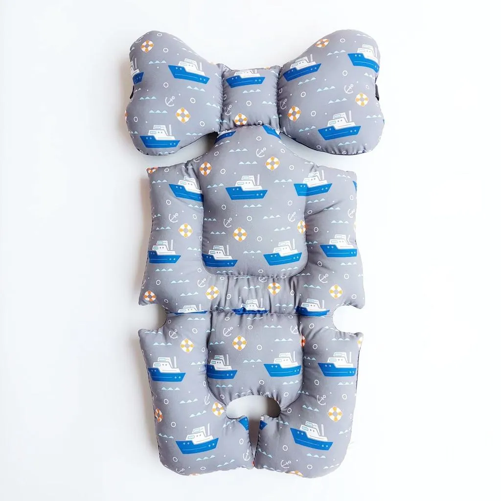 Stroller Pad Ship Grey