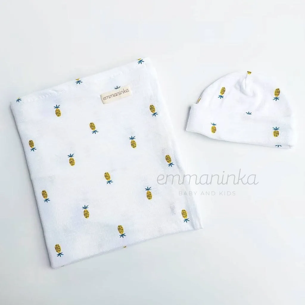 Swaddle Blanket Set - Pineapple