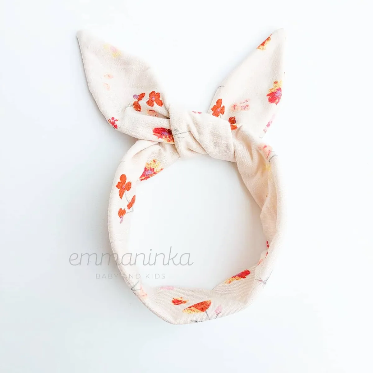 Toddler Headband - Flower Mocca