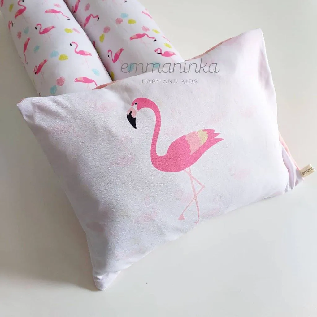 Baby Pillow Set - Flamingo Pink