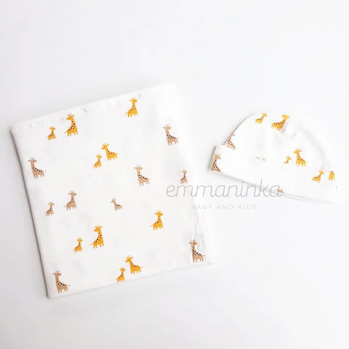Swaddle Blanket Set - Giraffe